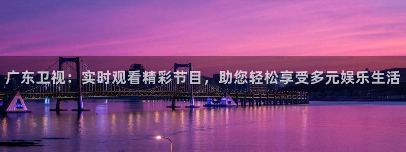 广东卫视：实时观看精彩节目，助您轻松享受多元娱乐生活
